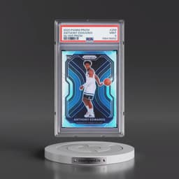 2020 Panini Prizm #258 Anthony Edwards - Silver Prizm (PSA 9 MINT)