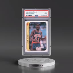 1986 Fleer Sticker #10 Isiah Thomas (PSA 9 MINT)