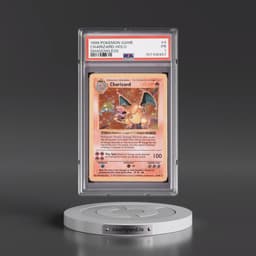 1999 Pokémon Game #4 Charizard - Holo Shadowless (PSA 1 PR)