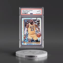 2025 Topps Chrome #127 LeBron James - X-Fractor (PSA 10 GEM MINT)