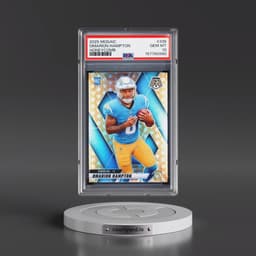 2025 Panini Mosaic #335 Omarion Hampton - Honeycomb (PSA 10 GEM MINT)