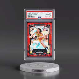 2024 Panini Prizm Draft Picks #57 Caitlin Clark - Red Ice (PSA 10 GEM MINT)