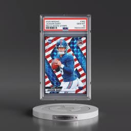 2025 Panini Mosaic #362 Jaxson Dart - Red & White Stripe (PSA 10 GEM MINT)