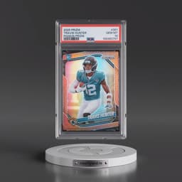2025 Panini Prizm #301 Travis Hunter - Pigskin Prizm (PSA 10 GEM MINT)