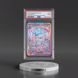 2025 Pokémon Pre EN-Prismatic Evolutions #156 Sylveon EX - Holo Special Illustration Rare (PSA 9 MINT)