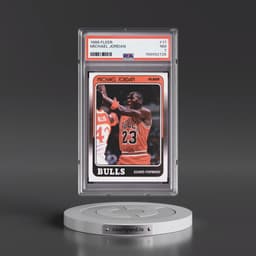 1988 Fleer #17 Michael Jordan (PSA 7 NM)