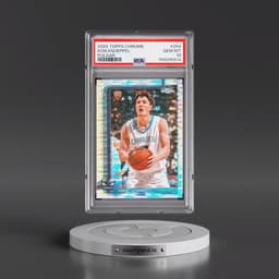 2025 Topps Chrome #254 Kon Knueppel - Pulsar (PSA 10 GEM MINT)