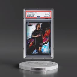 2024 Topps Finest MLS #10 Lionel Messi - Refractor (PSA 10 GEM MINT)