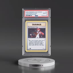 2000 Pokémon Gym Heroes #19 The Rocket's Trap - 1st Edition Holo (PSA 8 NM-MT)