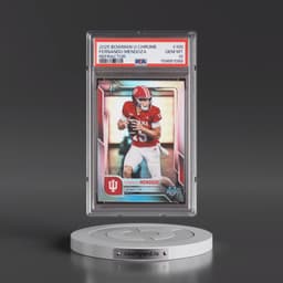 2025 Bowman University Chrome #109 Fernando Mendoza - Refractor (PSA 10 GEM MINT)