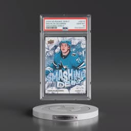 2024 Upper Deck Rookie Debut Smashing Debut #SD19 Macklin Celebrini (PSA 10 GEM MINT)