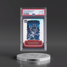2024 Panini Donruss Optic Uptowns #17 Saquon Barkley (PSA 10 GEM MINT)