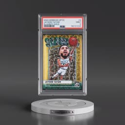 2024 Panini Donruss Optic Slammy! #4 Jayson Tatum - Gold (PSA 9 MINT)