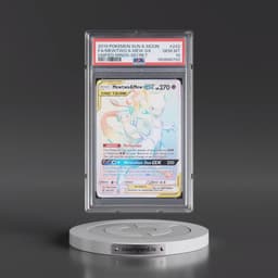 2019 Pokémon Sun & Moon Unified Minds #242 Mewtwo & Mew GX - Holo Full Art Secret (PSA 10 GEM MINT)