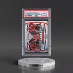 2022 Panini Prizm World Cup Qatar Connections #7 Bruno Fernandes/Cristiano Ronaldo - Silver Prizm (PSA 10 GEM MINT)