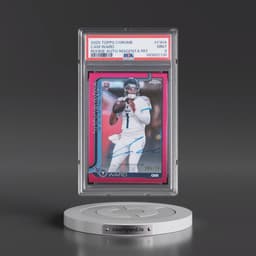 2025 Topps Chrome Rookies Autograph #CWA Cam Ward - Magenta Refractor (PSA 9 MINT)
