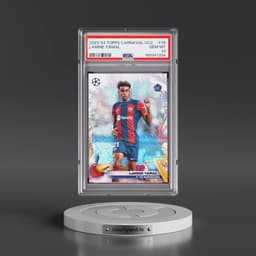 2023-24 Topps Carnaval UEFA Club Competitions #78 Lamine Yamal (PSA 10 GEM MINT)