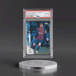 2019 Topps Chrome UEFA Champions League Sapphire Edition #1 Lionel Messi (PSA 10 GEM MINT)