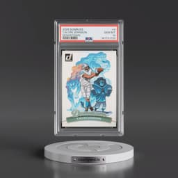 2025 Panini Donruss Downtown #4 Calvin Johnson (PSA 10 GEM MINT)