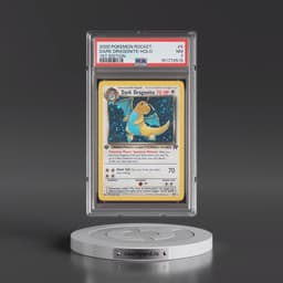 2000 Pokémon Rocket #5 Dark Dragonite - 1st Edition Holo (PSA 7 NM)