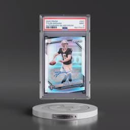 2025 Panini Prizm #327 Tyler Shough - Autograph-Silver Prizm (PSA 9 MINT)