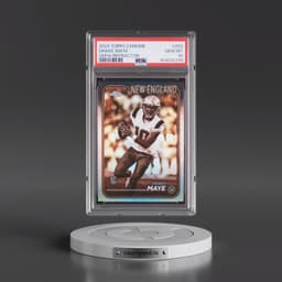 2024 Topps Chrome #203 Drake Maye - Sepia Refractor (PSA 10 GEM MINT)