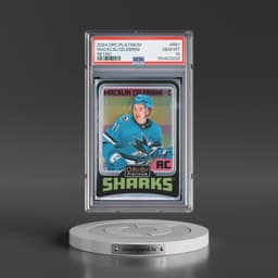 2024 Upper Deck O-Pee-Chee Platinum Retro #R91 Macklin Celebrini (PSA 10 GEM MINT)