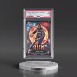 2025 Topps Cosmic Chrome Planetary Pursuit #2 LeBron James - Sun (PSA 9 MINT)