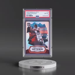 2025 Panini Donruss Optic Uptown #13 Lamar Jackson (PSA 8 NM-MT)