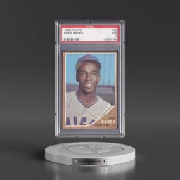 1962 Topps #25 Ernie Banks (PSA 7 NM)