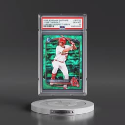 2025 Bowman Sapphire Edition Chrome Prospects #BCP22 JJ Wetherholt - Green (PSA 10 GEM MINT)