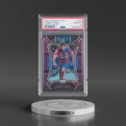 2023-24 Panini Select FIFA #124 Lamine Yamal - Purple Mojo (PSA 10 GEM MINT)