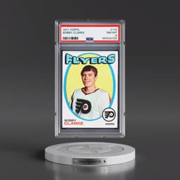 1971 Topps #114 Bobby Clarke (PSA 8 NM-MT)