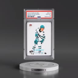 2024 Upper Deck Fleer Ultra Medallions #M-12 Macklin Celebrini (PSA 10 GEM MINT)
