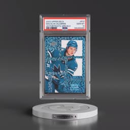 2024 Upper Deck UD Portraits #P37 Macklin Celebrini - Speckle (PSA 10 GEM MINT)