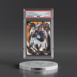 2024 Panini Select #216 Caleb Williams - Black & Orange Shock (PSA 10 GEM MINT)
