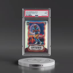 2025 Panini Donruss Optic Uptown #16 Omarion Hampton (PSA 9 MINT)