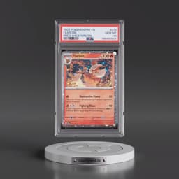2025 Pokémon Pre EN-Prismatic Evolutions #013 Flareon - Prismatic Evolutions 8-Pack Mini Tin (PSA 10 GEM MINT)