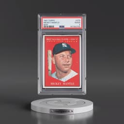 1961 Topps #475 Mickey Mantle - MVP (PSA 2 GOOD)