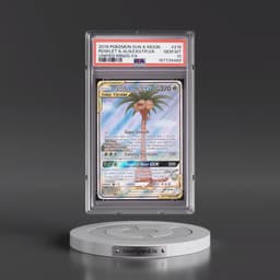 2019 Pokémon Sun & Moon Unified Minds #215 Rowlet & Alolan Exeggutor GX - Holo Full Art (PSA 10 GEM MINT)