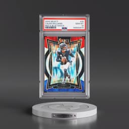 2024 Panini Select #25 Caleb Williams - Red & Blue Shock (PSA 10 GEM MINT)