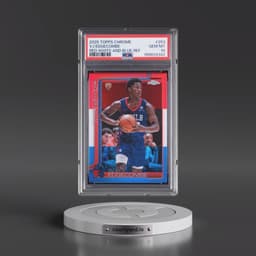 2025 Topps Chrome #253 VJ Edgecombe - Red White and Blue Refractor (PSA 10 GEM MINT)