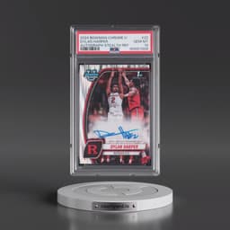 2024 Bowman Chrome University #22 Dylan Harper - Autograph-Stealth Refractor (PSA 10 GEM MINT)