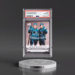 2024 Upper Deck #499 Macklin Celebrini/Will Smith (PSA 10 GEM MINT)