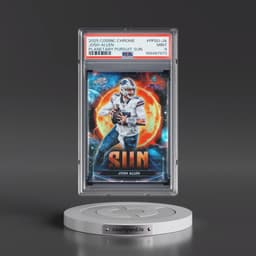 2025 Topps Cosmic Chrome Planetary Pursuit #PPSU-JA Josh Allen - Sun (PSA 9 MINT)