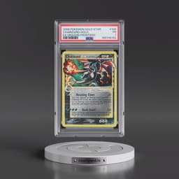 2006 Pokémon EX Dragon Frontiers #100 Charizard - Holo Gold Star (PSA 1 PR)