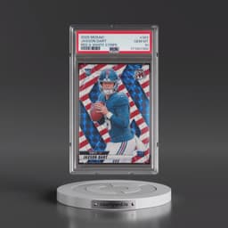 2025 Panini Mosaic #362 Jaxson Dart - Red & White Stripe (PSA 10 GEM MINT)