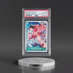 2026 One Piece Promos #005 Monkey D. Luffy - Red Bull Double Don!! Store Qualifier-Participation (PSA 10 GEM MINT)