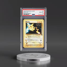 1999 Pokémon Wizards of the Coast Black Star Promos #4 Pikachu - The First Movie (PSA 10 GEM MINT)
