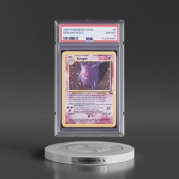 1999 Pokémon Fossil #5 Gengar - Holo (PSA 8 NM-MT)